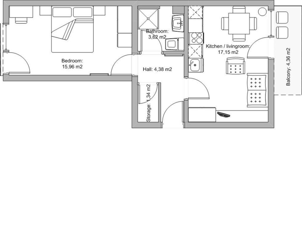 Appartement Gurgl Обергургль Номер фото